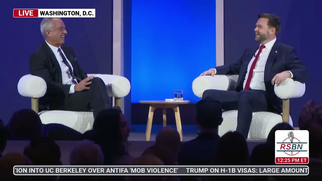 WATCH: Vice President JD Vance & Health Secretary RFK Jr. Attend the MAHA Summit - 11/12/25