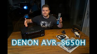 Denon AVR S650 H - 5.2 AV-Receiver, Bluetooth, Alexa, Google Home - Unboxing & erster Eindruck