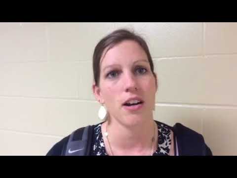 Tri-Center coach Wendy Lausen, 11/28/17