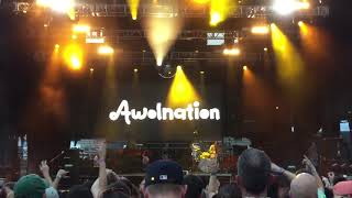 Awolnation “Miracle Man” @ Incuya Music Festival - Cleveland, OH - 2018.08.25