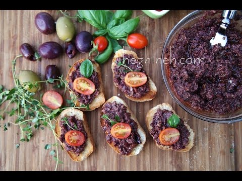 Olive Tapenade Recipe - Finger Food Idea - Heghineh Cooking Show