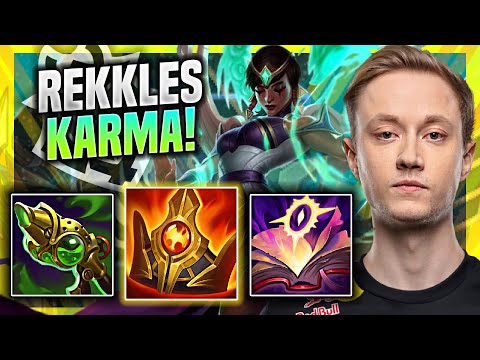 REKKLES TRIES SOME KARMA BOT IN DUO WITH MIKYX! - G2 Rekkles Plays Karma ADC vs Kog'Maw! | Season 11