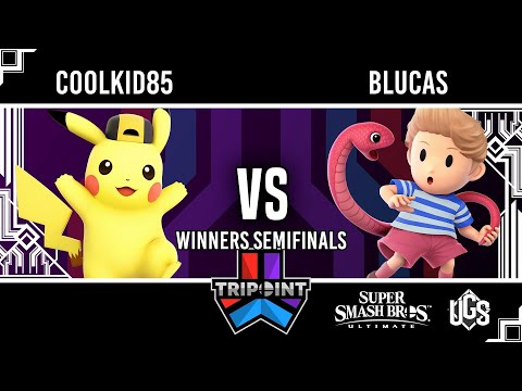 Tripoint Smash 176  -  Winners Semifinals  -  CoolKid85(Pikachu) Vs. Blucas(Lucas)