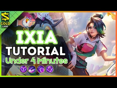 4-Minute Ixia Tutorial in the Gold Lane || (MLBB S35) 2025