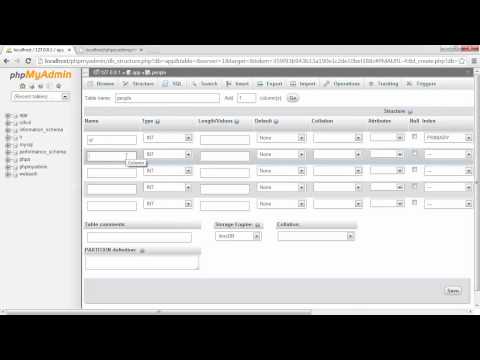 PHP and MySQLi Database Integration The Database | PHP Tutorials