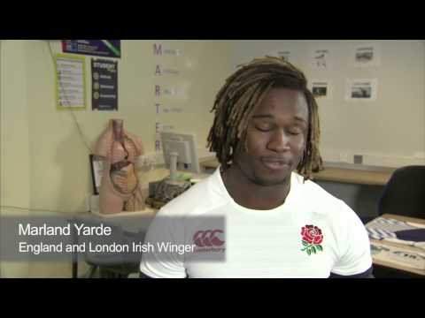 England Rugby kit launch A-Roll