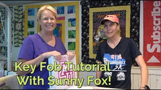 Tutorial - Make Key Fobs with the Key Fob Queen - Linda 