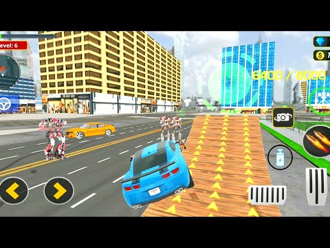 Bus Robot car Trasnform War | Police Robot Games | Android Gameplay 2020