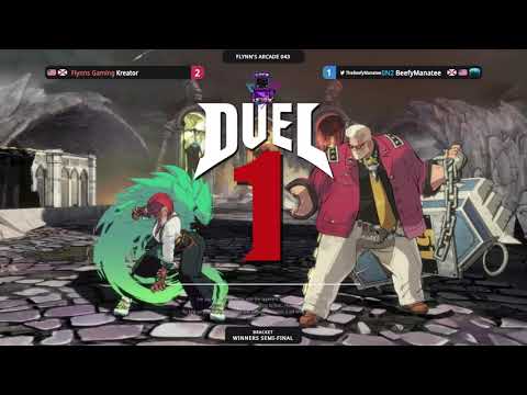 Flynn's Arcade 043 Winners Semis - Kreator (Giovanna) Vs. BeefyManatee (Potemkin) Guilty Gear Strive