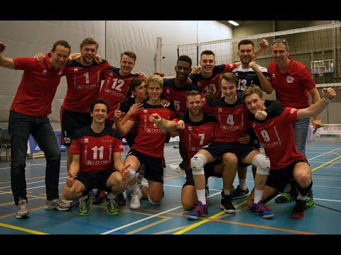 Highlights Topdivisie Volleybal Volley Tilburg vs CAS-CRM/ZVH (16-02-2019)