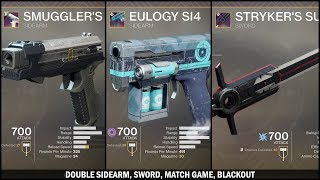 Viewer Loadout: Solo Nightfall w/ Double Sidearm &amp; Sword [Destiny 2]
