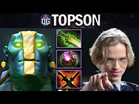 OG.TOPSON EARTH SPIRIT - AMAZING MIDLANE - DOTA 2 7.27 GAMEPLAY