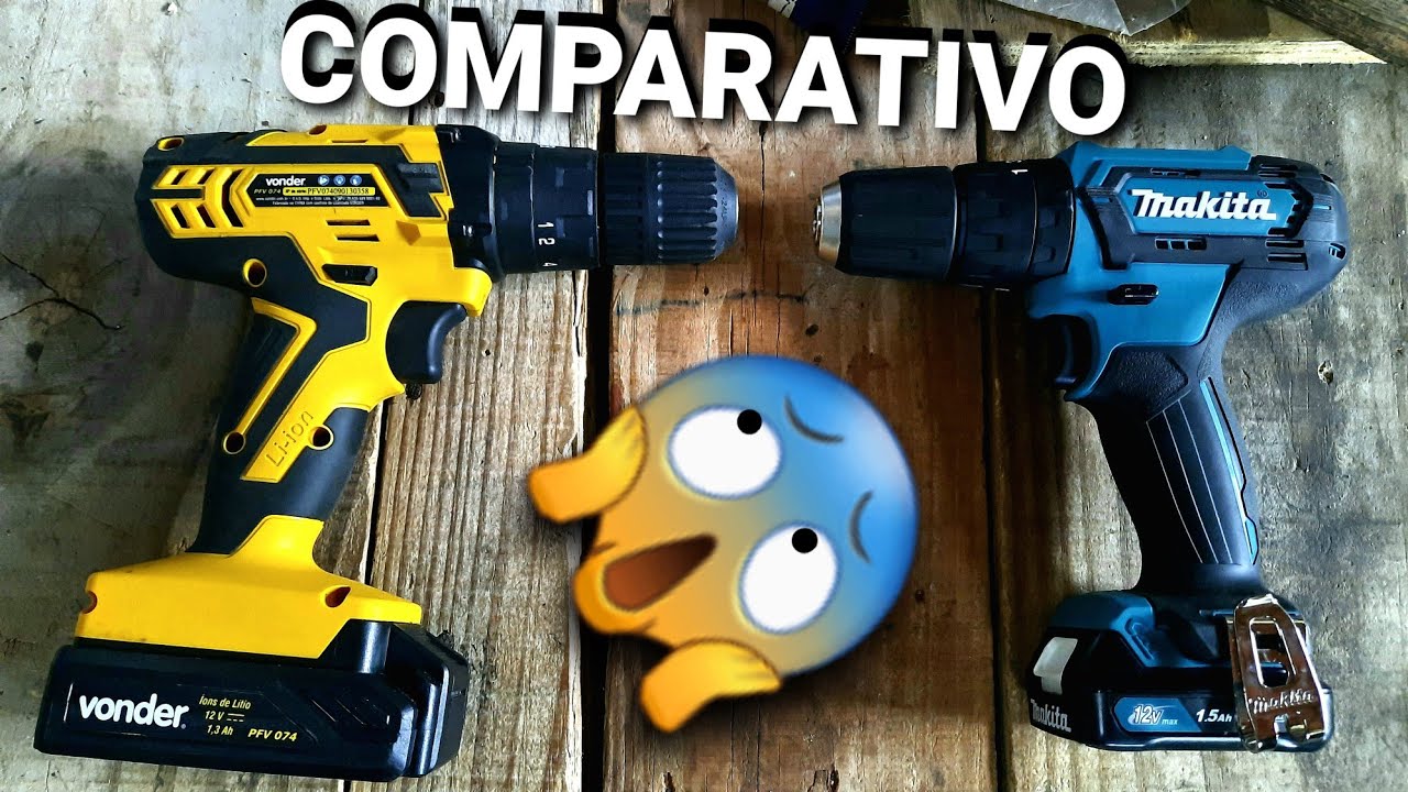 Watch Now COMPARATIVO DE PARAFUSADEIRAS VONDER PFV074 E MAKITA HP333DWYE COMPARATIVO DE PARAFUSADEIRAS VONDER PFV074 E MAKITA HP333DWYE
