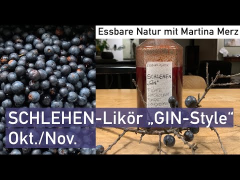 Delicious, quick sloe liqueur with juniper, gin, and spruce aroma.