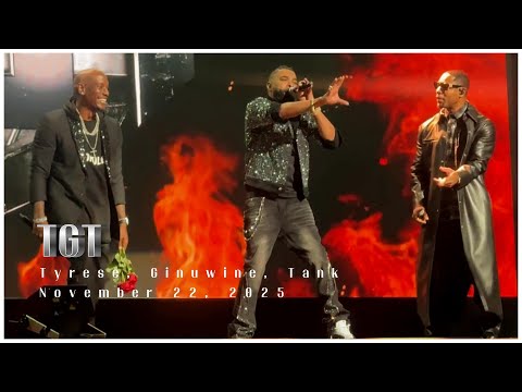 Tyrese Ginuwine Tank (TGT) - Full Live Performance 2025 (YouTube Theater) [Los Angeles, CA]