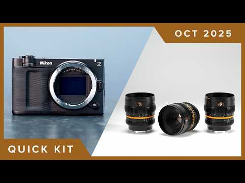 Nikon ZR Firmware, IronGlass Mirrorless Cine lenses, Aputure Storm 700x | Quick Kit ~ October 2025