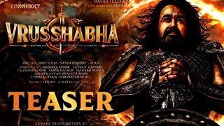 Vrusshabha 2025 Movie | Mohanlal | Telugu Malayalam Movie 2025 | Upcoming #bollywood #trailer
