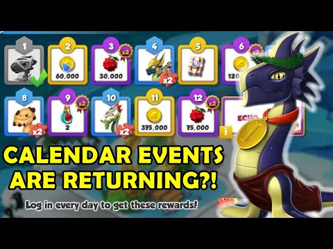 CALENDAR EVENTS ARE BACK?! MEDALIST DRAGON Calendar, NOIR Breeding + Dragon's Delight! - DML #1387