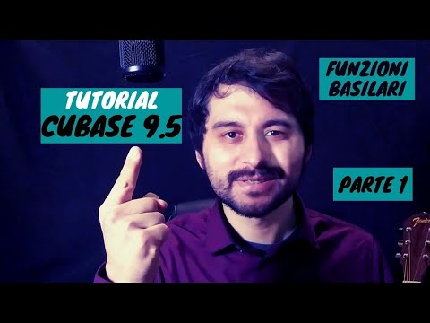 TUTORIAL CUBASE 9.5: COME AVVIARE UN PROGETTO E FUNZIONI BASILARI (PARTE 1)