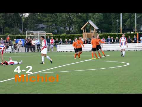 Kampioenswedstrijd NWC JO17-1  23-5-2018