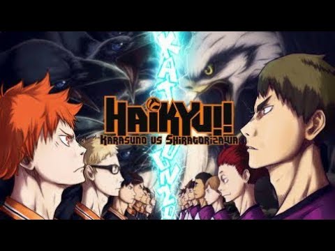 Anime | Haikyuu!! Karasuno vs Shiratorizawa - FULL MATCH SUB ENG..😱 #Best match😱