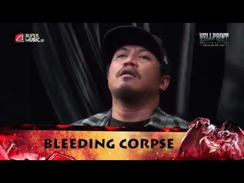 BLEEDING CORPSE Live at HELLPRINT UNITED DAY IV