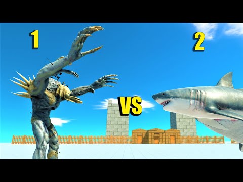 1 Scourge vs 2 strong units Arbs animal revolt battle simulator