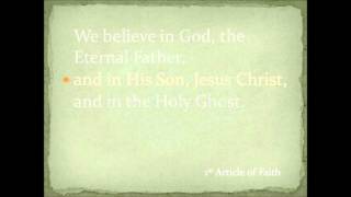 1st Article of Faith - Primary Children's Songbook (w/Lyrics)