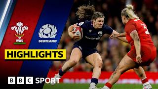 Scotland hold out to claim hard-fought win over Wales | Women's Six Nations | BBC Sport