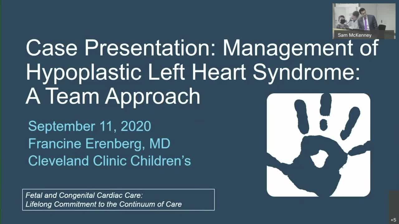 Case Presentation - Management of Hypoplastic Left Heart Syndrome: A Team Approach