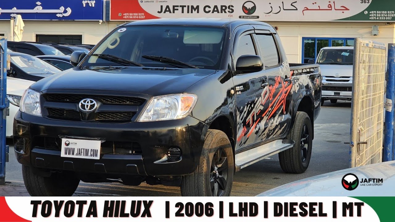 Toyota Hilux 2.5L DIESEL | MANUAL TRANSMISSION  LEFT-HAND-DRIVE | ALLOY WHEELS | LEATHER SEATS video