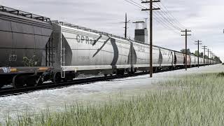 Trainz Railroad Simulator 2019 - CP Grain Drag