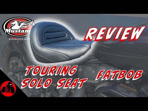 Mustang Touring Solo Seat for Fat | Review