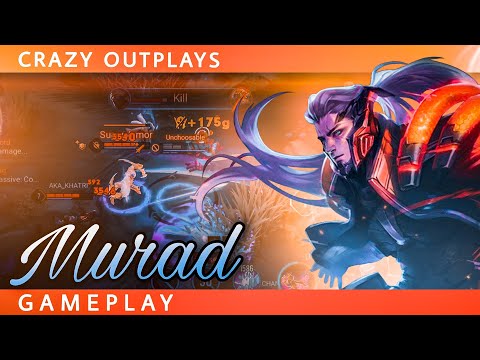 Murad Pro Gameplay | Crazy Outplays | Arena of Valor | Clash of Titans | AoV | CoT