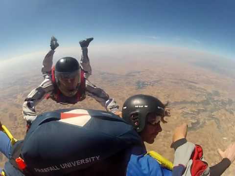 Jump 2 - AFF level 2 (Accelereted free fall) - Calogero Grifasi Skydiving