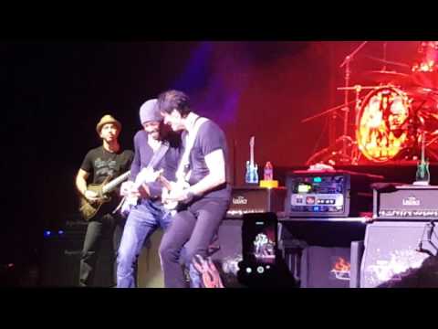 Steve Vai and Tony McAlpine shredding