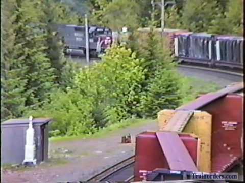 Classic Railroad Series 180 - Amtrak and SP at Wicopee, OR June 2, 1990