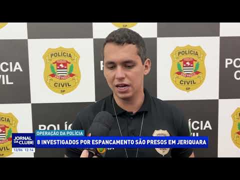8 investigados por espancamento são presos em Jeriquara - Jornal da Clube (12/06/26)