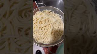 Super EASY Spaghetti Recipe 🍝 #pasta #spaghettipasta #cooking #ytshortsindia