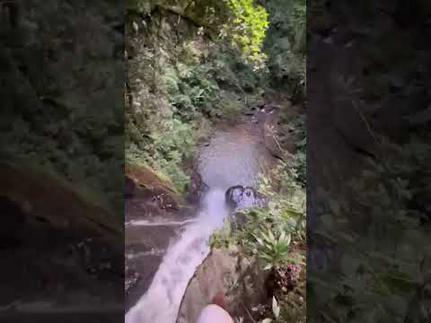 Cascada el puente Mogotes Santander
