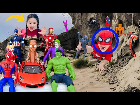 Caught Stealing Marvel Toys from Spiderman’s House! 😱 Will the Thief Escape? #marvel