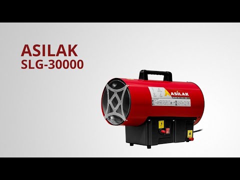фото тепловая пушка газовая asilak slg-30000 30 квт 650к/ч нагреватель воздуха теплопушка тепловентилятор 0
