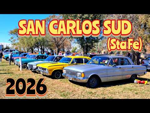22º Encuentro de autos y motos 📍 San Carlos Sud (Santa Fe) 24/05/2026 #carshow #cars