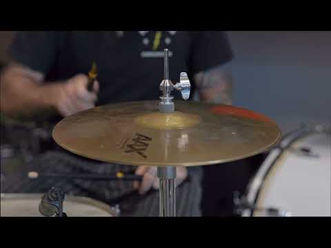 Sabian 14" AAX Medium Hi Hats 966g 1338g image 3