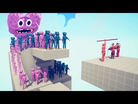 100x POPPY PLAYTIME vs 4x EVERY GOD | Totally Accurate Battle simulator TABS