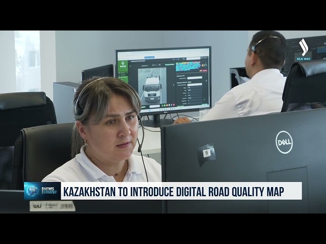 Kazakistan'da yol kalitesini gösteren dijital harita oluşturulacak