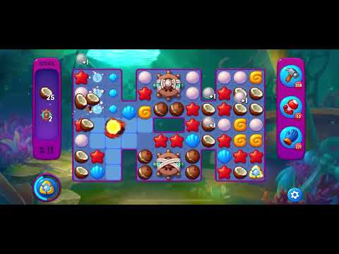 Fishdom Very Hard level 12045 no boosters フィッシュダム ベリーハード