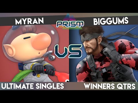 PRISM 187 - Myran (Olimar) vs. Biggums (Snake) - Winners Quarters - Smash Ultimate Singles