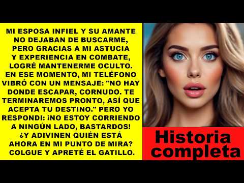 Mi esposa infiel y su amante me buscaban, pero logré pasar desapercibido