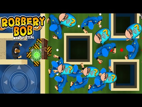 Robbery Bob : Challenge Use Agent Costume - Push Of Agent Perfect Part 131